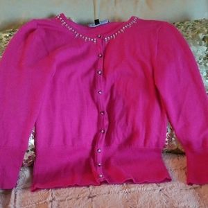 Button up dressy sweater